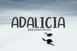 Adalicia: A Handwritten Font That Brings Personality to Design