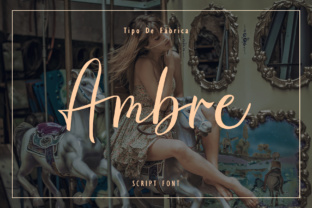 Ambre Script: A Elegant Hand Lettering Font for Creative Expression