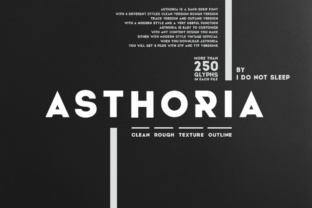 Asthoria: A Modern Font for a Timeless Design