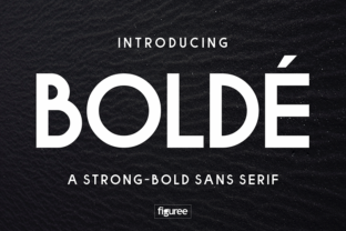 Bolde: A Modern Sans Serif for Dynamic Design
