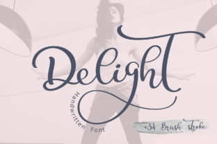 Delight: The Elegant Handwritten Calligraphy Font for Modern Design