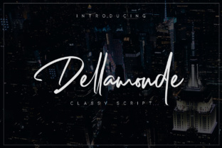 Dellamonde Script: A Timeless Choice for Elegant Typography