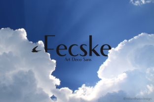 Fecske: The Art Deco Sans Serif Font That Brings Elegance to Every Design