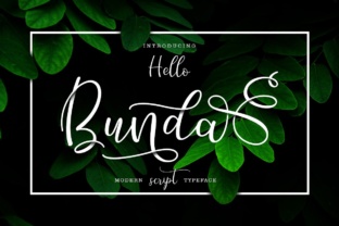 Hello Bunda: A Handwritten Font for Creative Expression