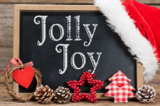 Jolly Joy: A Vintage Touch for Your Holiday Creations