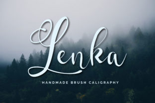 Lenka: A Handwritten Font for Smooth Designs