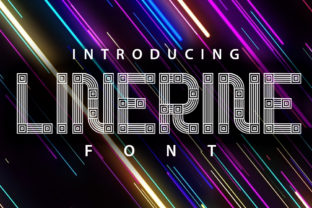 Linerine: A Versatile Decorative Font for Creative Projects