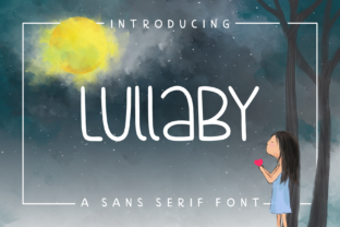 Lullaby: A Hand Lettered Sans Serif Font for Dreamy Designs