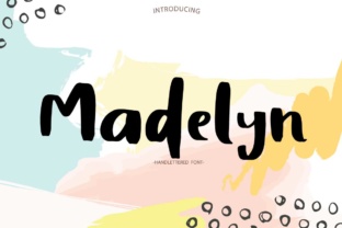 Madelyn: A Bold Handwritten Font for Dynamic Design