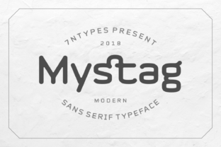 Mystag: A Bold, Rounded Sans Serif for Eye-Catching Designs