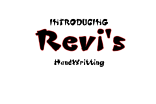 Revis: A Bold, Handwritten Font for Creative Projects