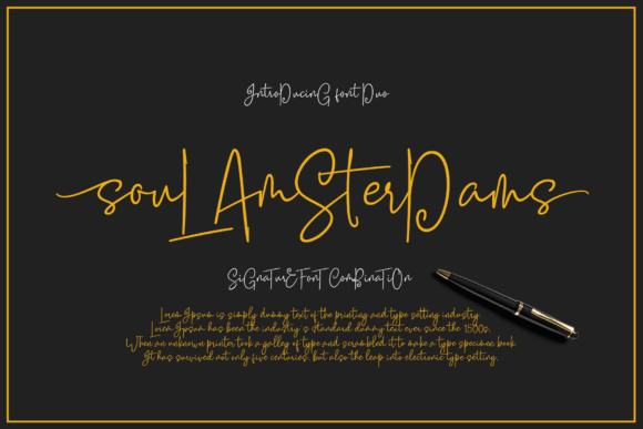 Soul Amsterdams Duo: A Modern Signature for Creative Expression