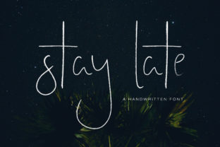 Stay Late: A Handwritten Touch for Design